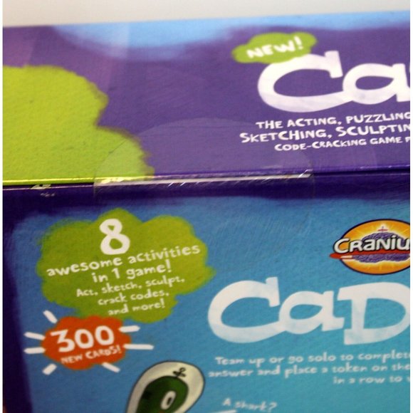 Cranium Cadoo Board Game Cards Goggles Clay Puzzles Acting Code Cracking Kids - Picture 5 of 6